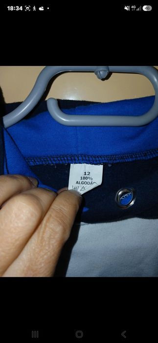 Camisola c/capuz 12 anos,  Jordan,  muito bom estado