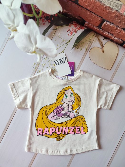 Футболка Zara з Ранпунцель