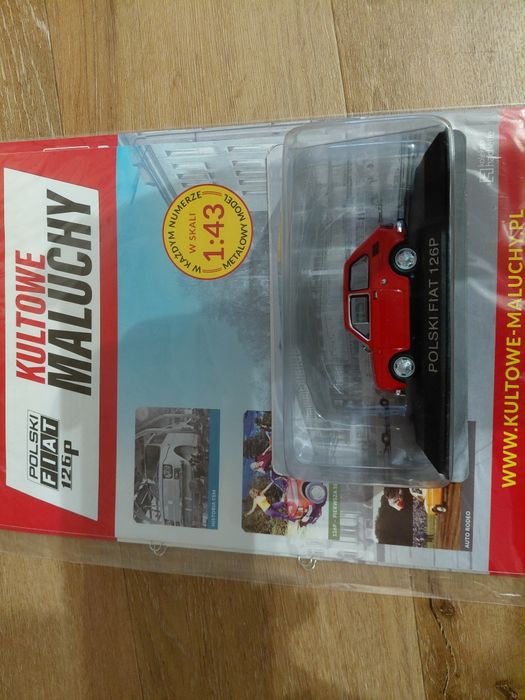 Oryginał  kultowe maluchy w skali 1:43 Fiat 126p