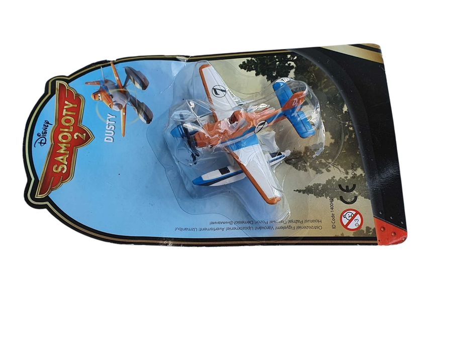 Disney Pixar Samoloty 2 Dusty Crophopper model samolotu z defektem unikat
