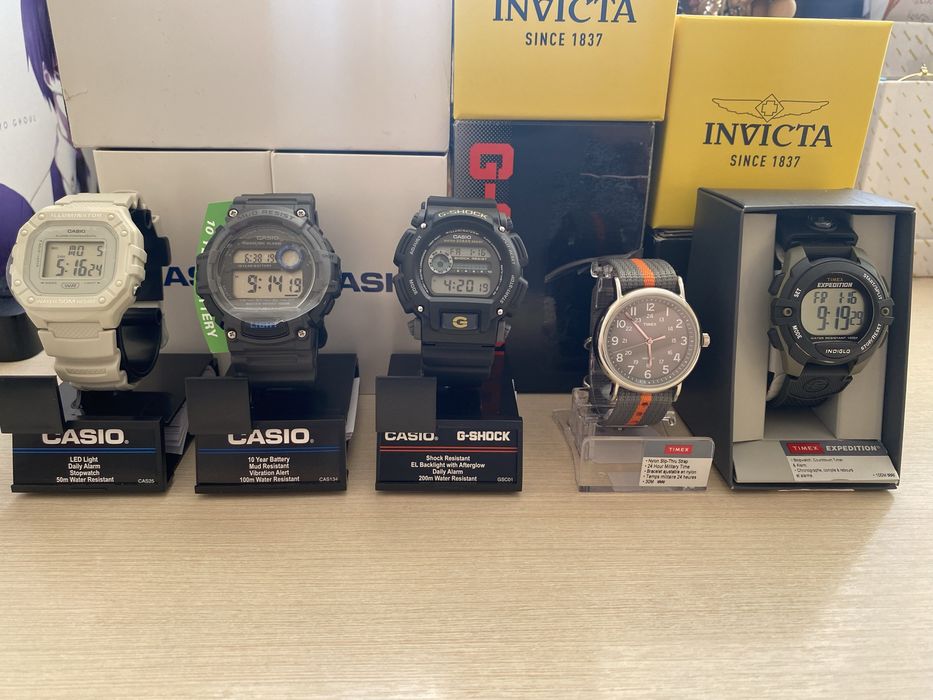 Продам годинники ( час, часи, годинник) Casio Timex Invicta Cadisen
