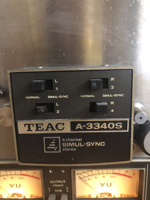 Gravador de Fita multi-track Teac A-3340S