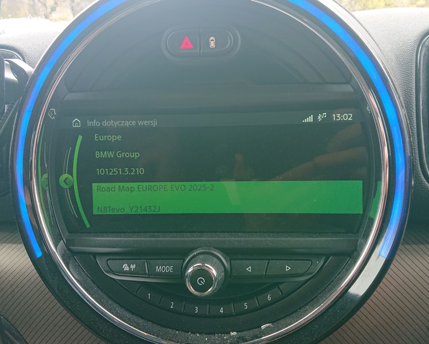 BMW MINI Aktualizacja Map Mapy Nawigacji CIC NBT EVO MGU zdalnie FSC