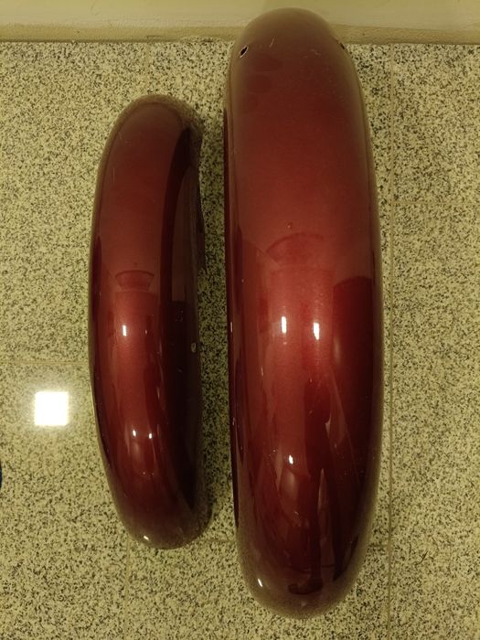 Bak zbiornik boczki błotniki Simson S51 DDR zapłon akumulator ładowani