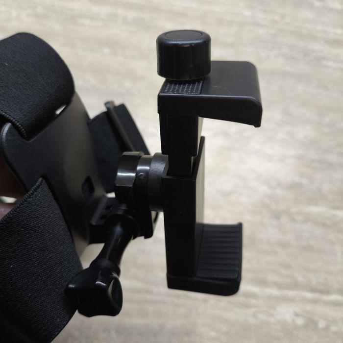 Кріплення для смартфона та екшн камери на голову. Кріплення Gopro.