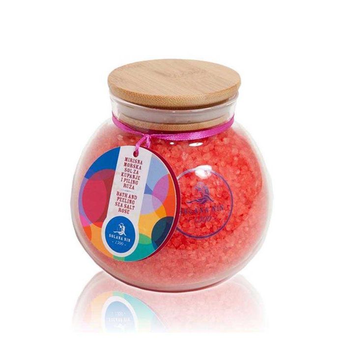 Solana Nin morska sól do kąpieli 600g zapach róży