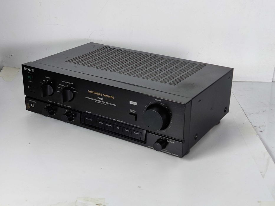 Wzmacniacz Sony TA f 410r solidny Dobór Audio 2x55W 4ohm