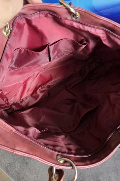 Torebka bordo Avon duża na zamek