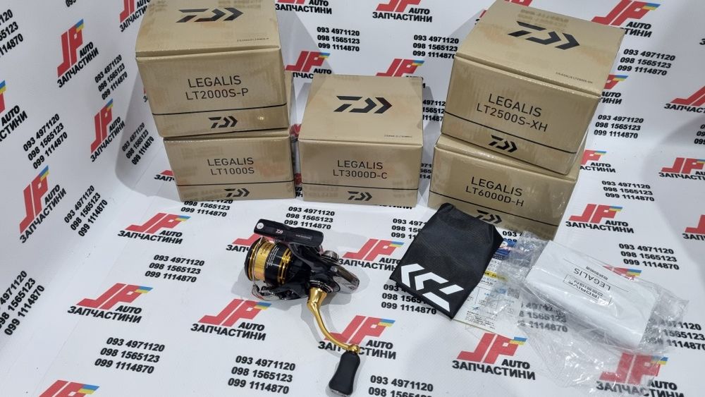 Катушка Daiwa 23 LEGALIS LT NEW (sahara. nasci fuego) 2023