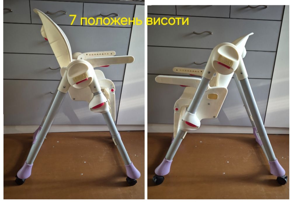 chicco polly Стільчик для годування chicco poly