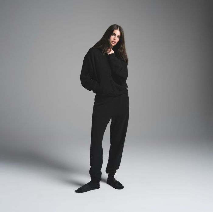 Жіноче худі SKIMS Cotton Fleece Classic Zip Up Hoodie