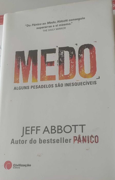 Livros Medo de Jeff Abbott