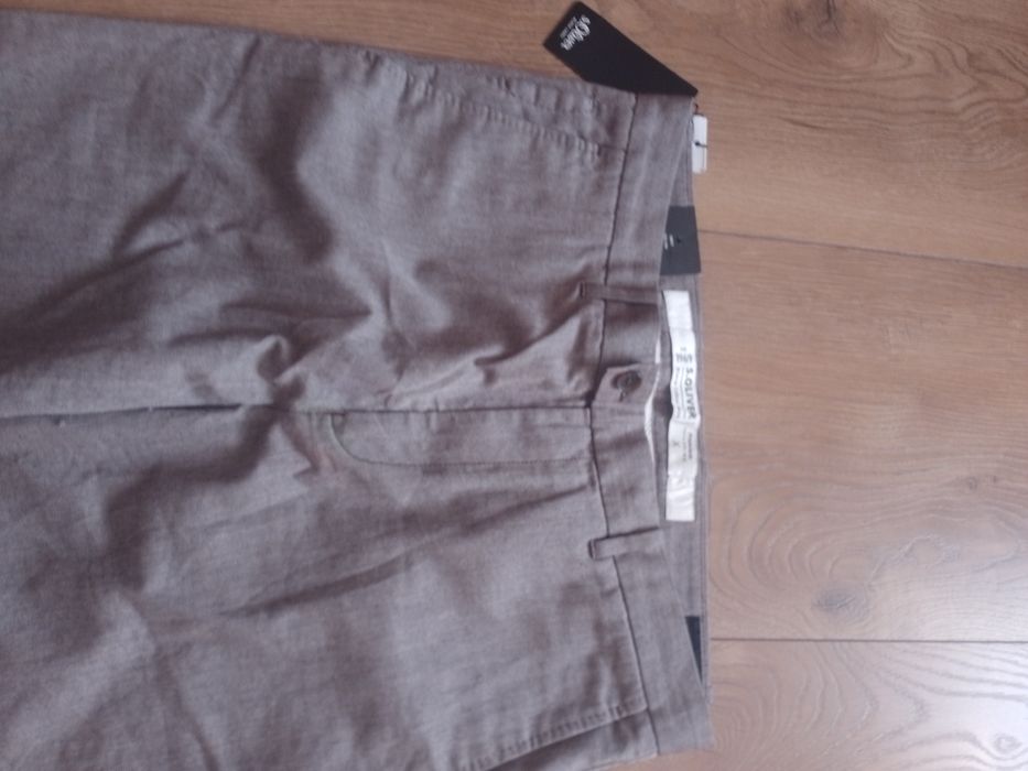 Spodnie męskie s.Oliver slim fit roz.L 50-52