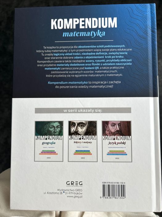 Kompendium matematyka, matura