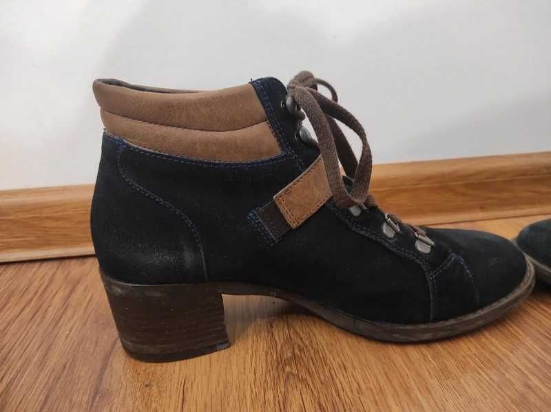 Buty damskie Paul Green granatowe