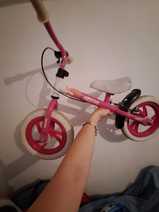 Rowerek biegowy dziewczęcy