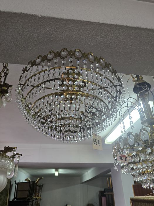Candeeiro lindo em cristal