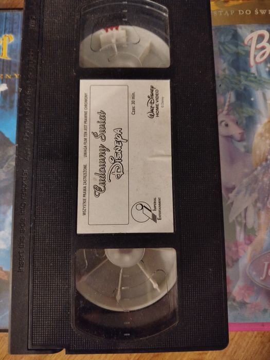 Kasety VHS z bajkami
