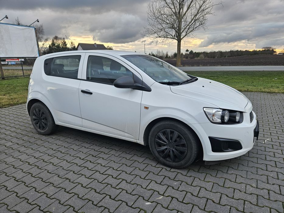Chevrolet Aveo Salon Polska 1-właściciel Bezwypadkowy Niski Przebieg