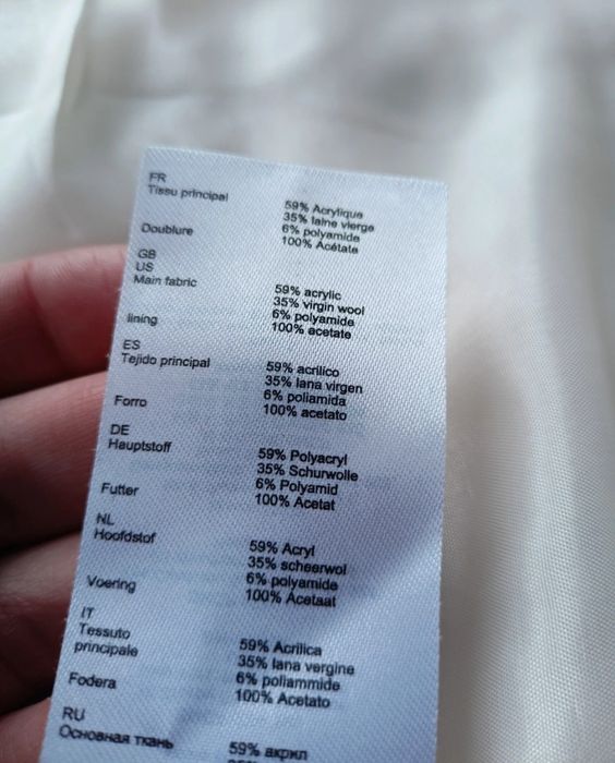 Spódnica Claudie Pierlot z dodatkiem wełny