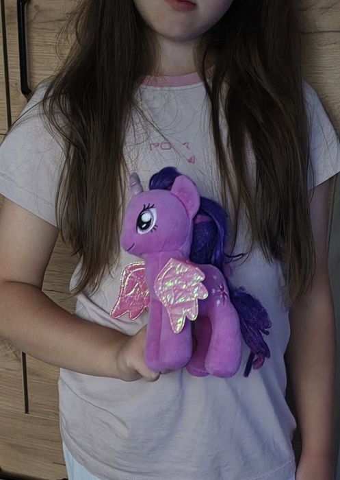 Maskotka konik kucyk Pony fiolet Twilight Sparkle TY