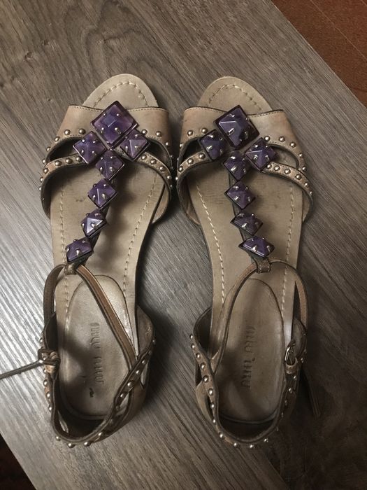 Босоножки Miu Miu