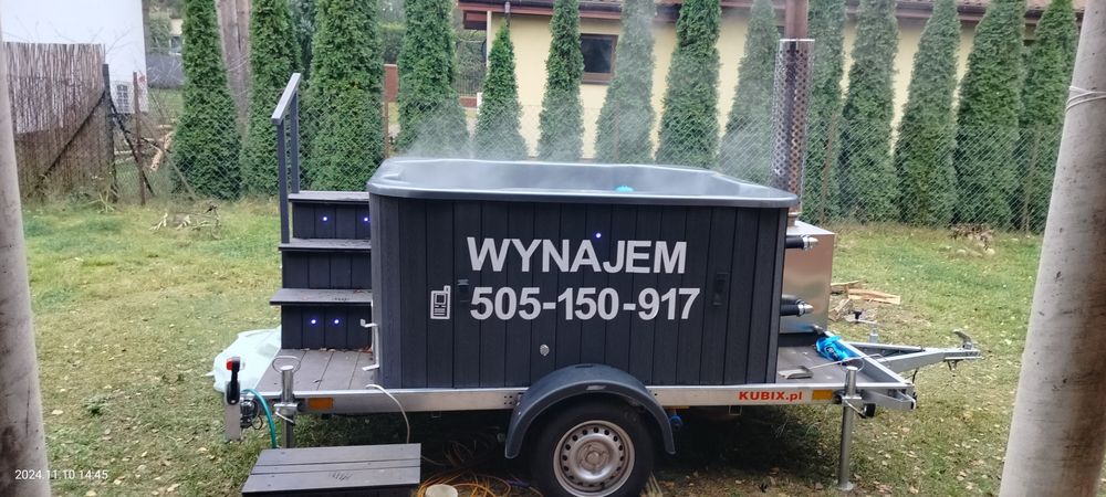 Wynajem bali, balia ogrodowa z jacuzzi