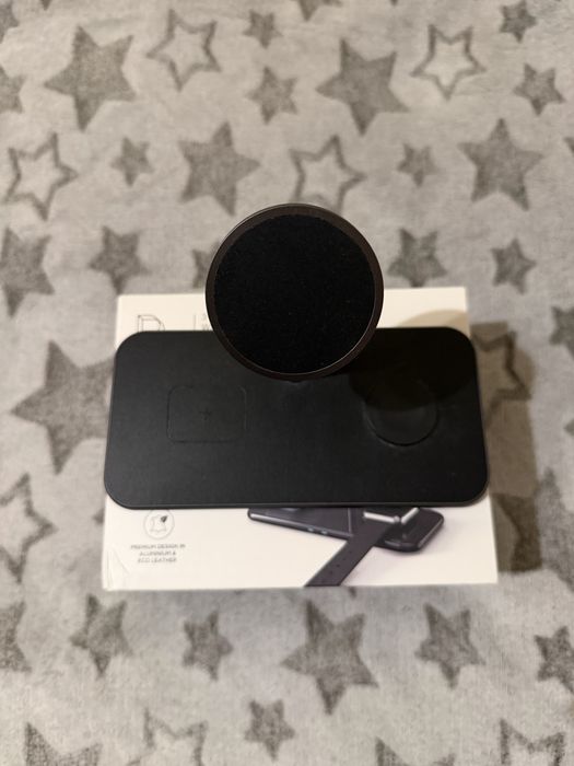 B.On Magnetic Wireless Charger 3in1 MagSafe Black - ładowarka indukcyjna