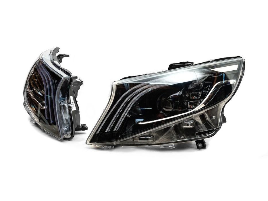 Mercedes W447 Vito Передняя оптика фары LED Maybach