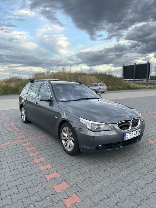 BMW e61 poj 3.0D rok 2007 automat panorama skóra elektryczne fotele