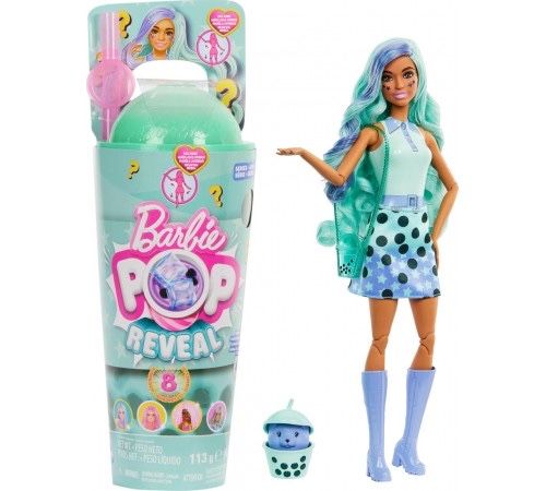 Лялька Barbie Pop Reveal Круті Бабл-ти Зелений чай