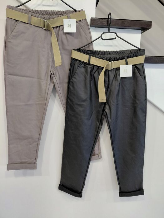 Wysokogatunkowe spodnie woskowane z paakiem mega elastyczne i wygodne