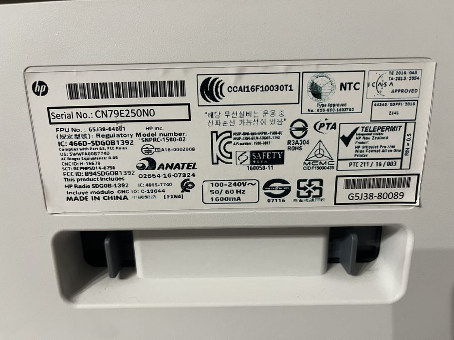 Impressora, TV e iRobot aspirador