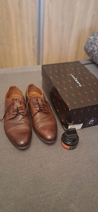 Buty męskie do garnituru - LANCERTO