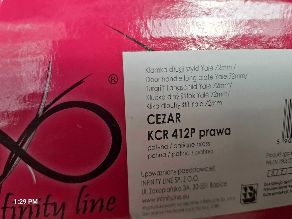 kalmka infinity cezar krc 412p