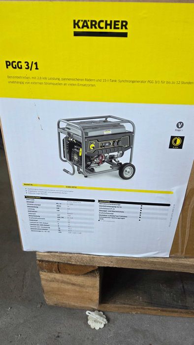 Agregat prądotwórczy jednofazowy Kärcher 3000 W benzyna PGG 3/1