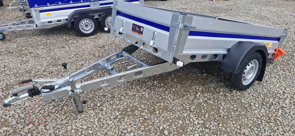 Przyczepa WIOLA Krakus Komfort 242x132x38 cm. lekka kat.B HAMULEC