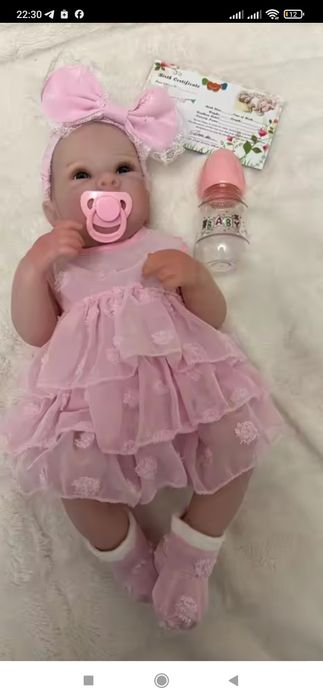 Продам нову реалістичну ляльку куклу пупса Реборн, 50 -60 см Оригінал!