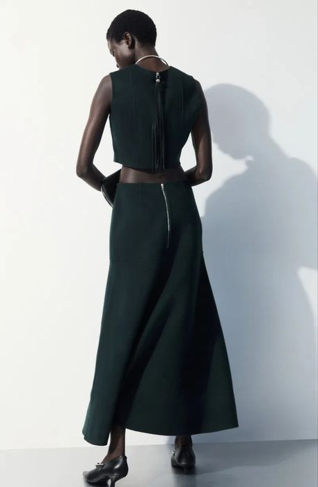 Cos Atelier дуже тепла довга  спідниця на основі вовни EU 34  EU42