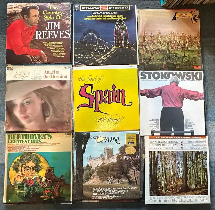 Lote 01 - 72 discos de vinil, Lp's - Musica Clássica