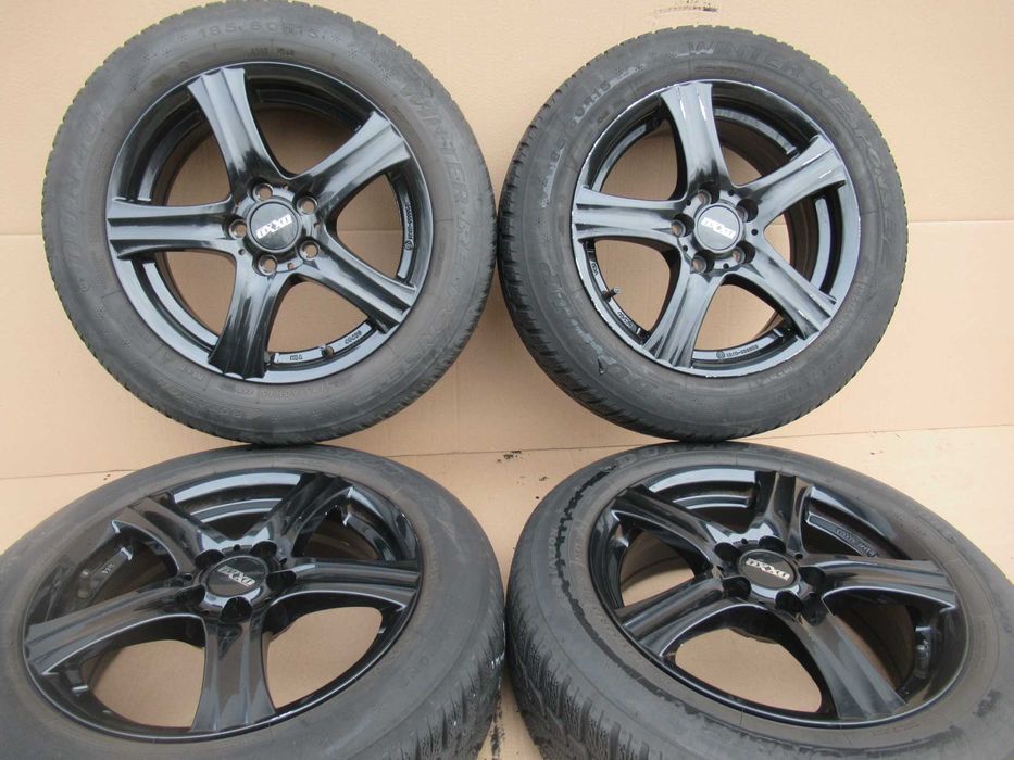 ALU+opony zima R15 VW Polo 4,5,Skoda Fabia,RAPID,IBIZA,Toledo 3 5986