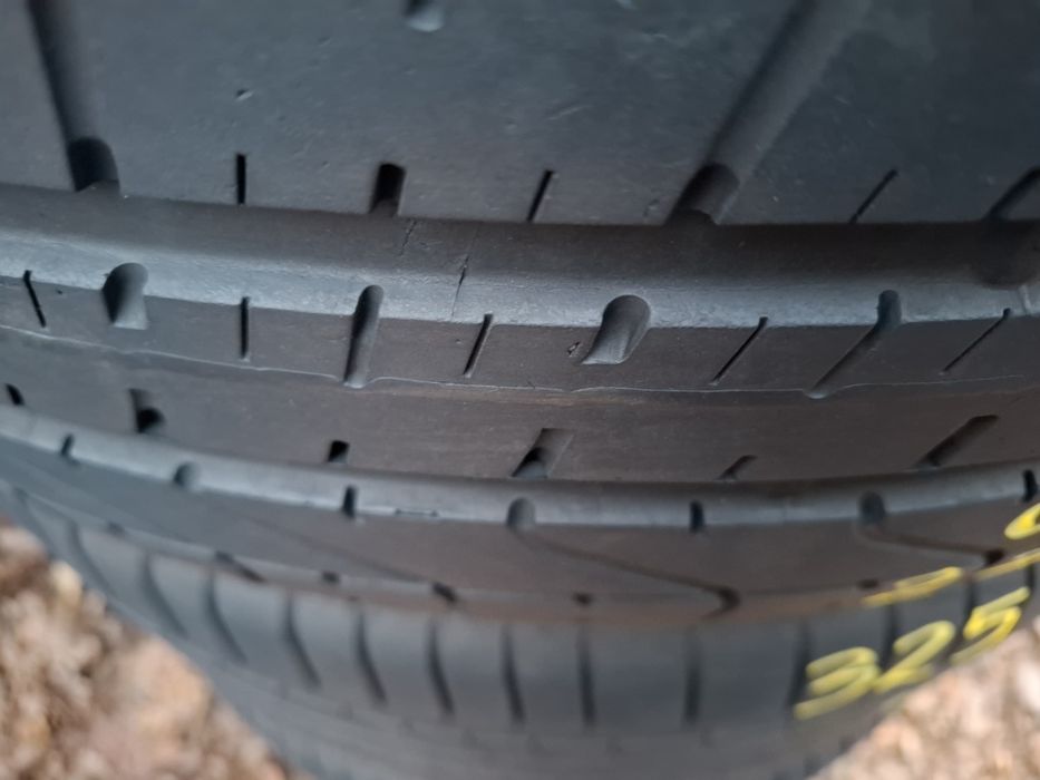 Sprzedam opony komplet letnie używane Pirelli P-ZERO