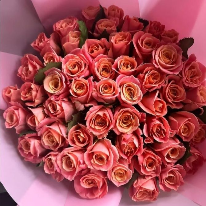 Букет 101 роза • Доставка квітів • Доставка цветов Киев Украина •