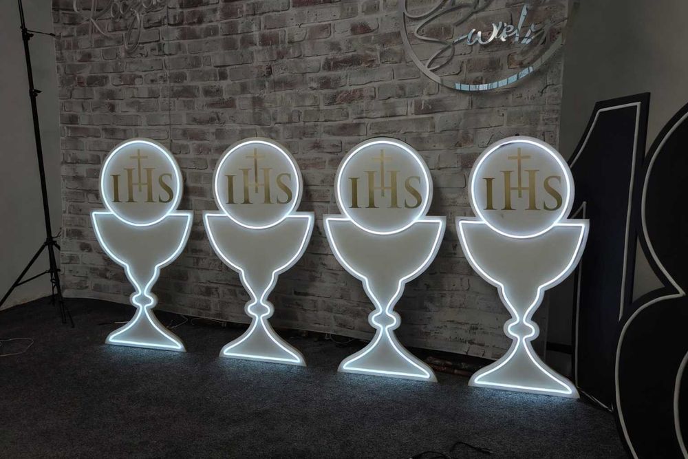 Hostia led podświetlana , neon