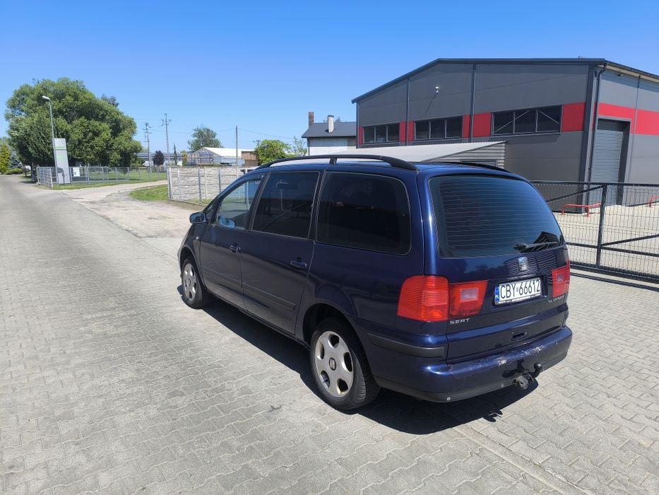 Seat Alhambra 2.0 115 KM Benzyna + LPG | 2005 | 7-osobowa | Rodzinny van