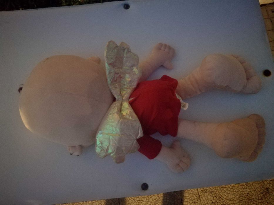 Boneco para dia s Valentim anjo/ diabo