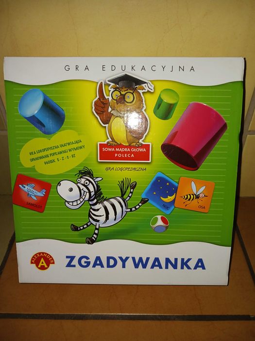 Gra edukacyjna Zgadywanka Stan nowa
