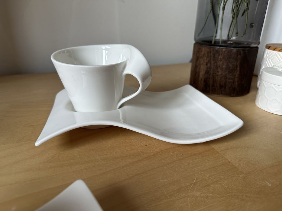 Villeroy & Boch NewWave – чайна пара (чашка + тарілка), оригінал