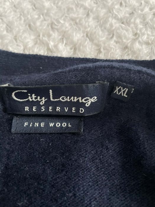 Wełniany sweter Reserved rozmiar 2xl