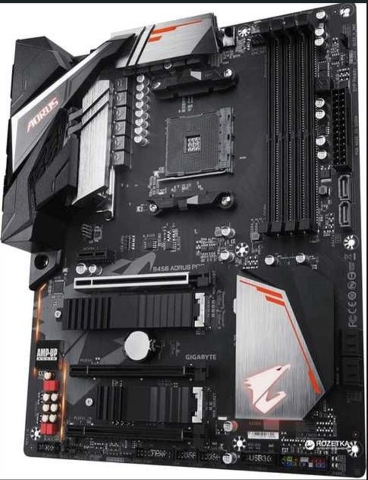 Комплект AMD Ryzen 5 3600 + Gigabyte B450 Aorus PRO (AM4. AMD B450)